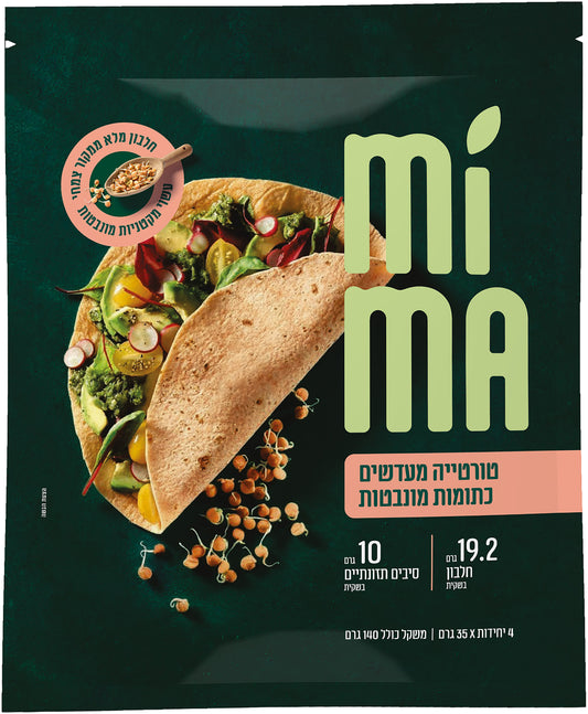 מימה מעדשים כתומות מונבטות